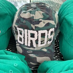 Green Camo Eagles 'BIRDS’' Baseball Cap